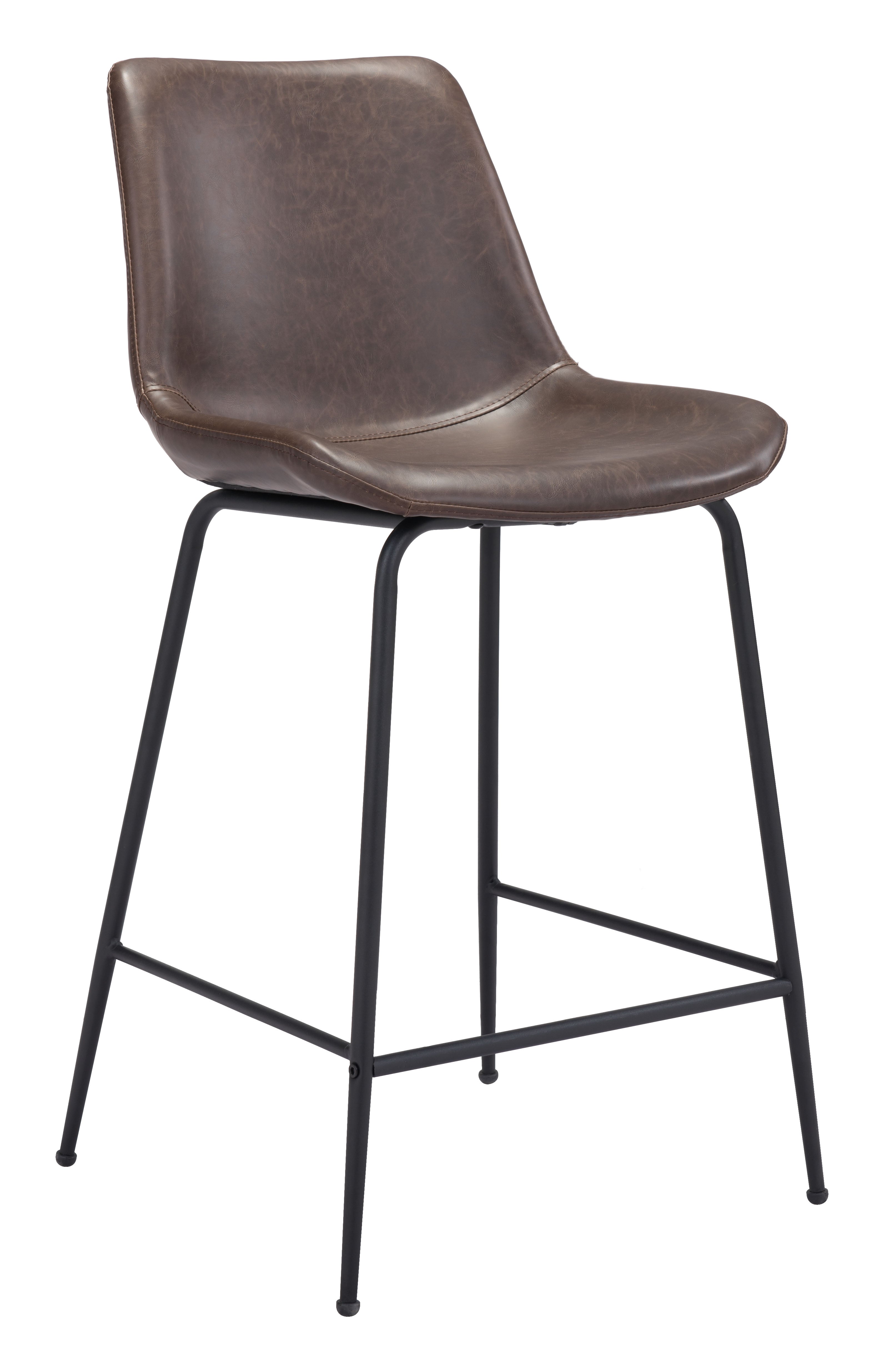 Zuo Byron Counter Stool – Brown