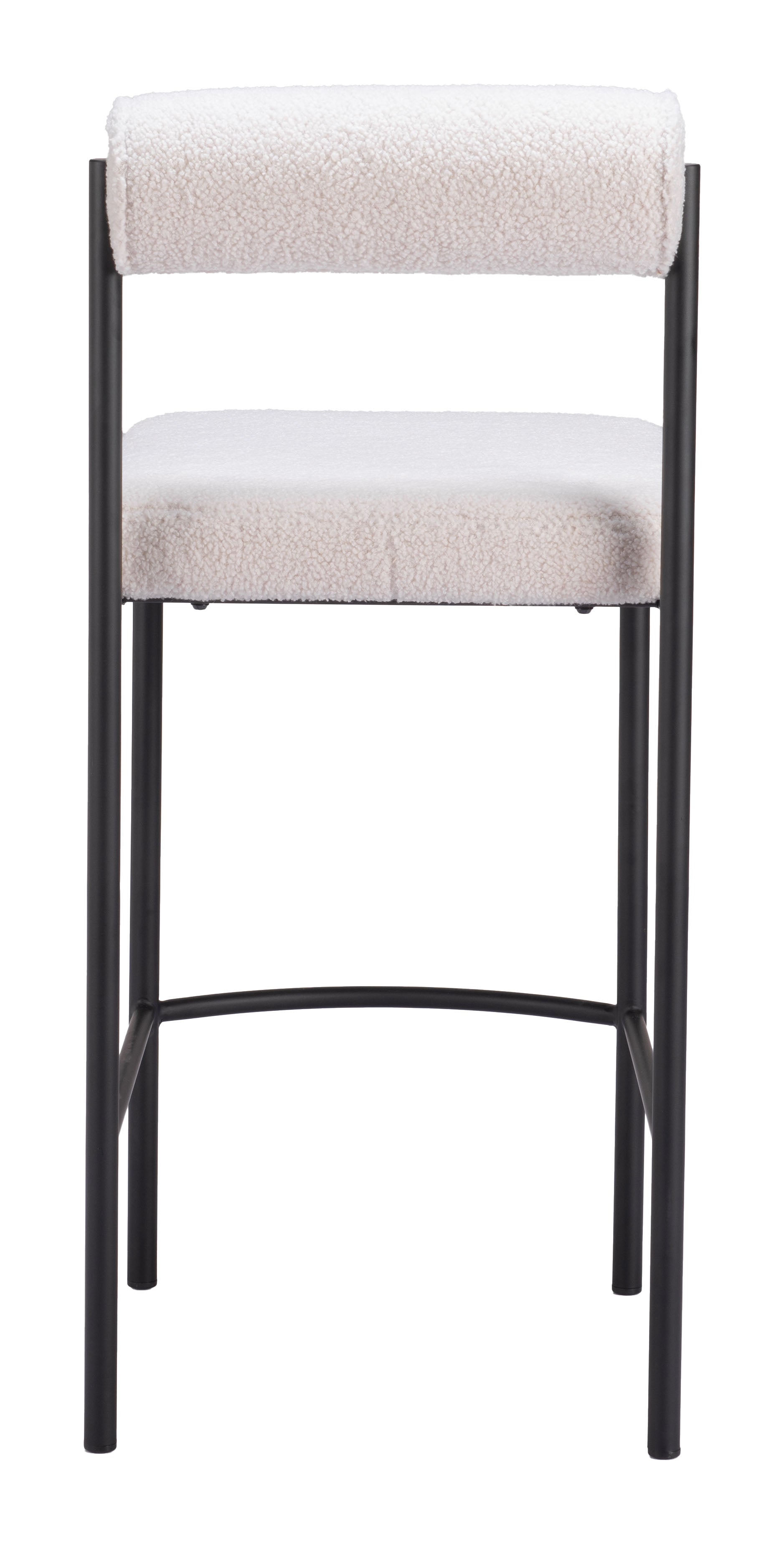 Zuo Livorno Counter Stool Set of 2 – Ivory