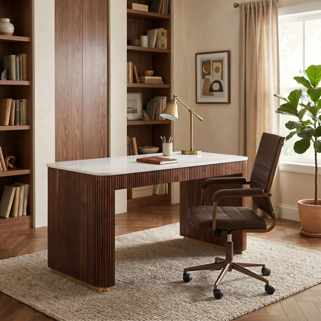 Zuo Auction Executive Office Chair – Espresso