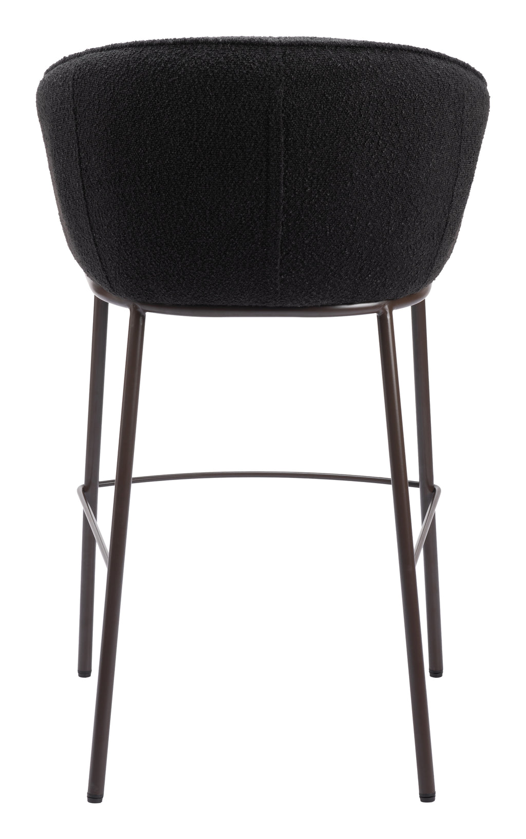 Zuo Essen Barstool – Black & Bronze
