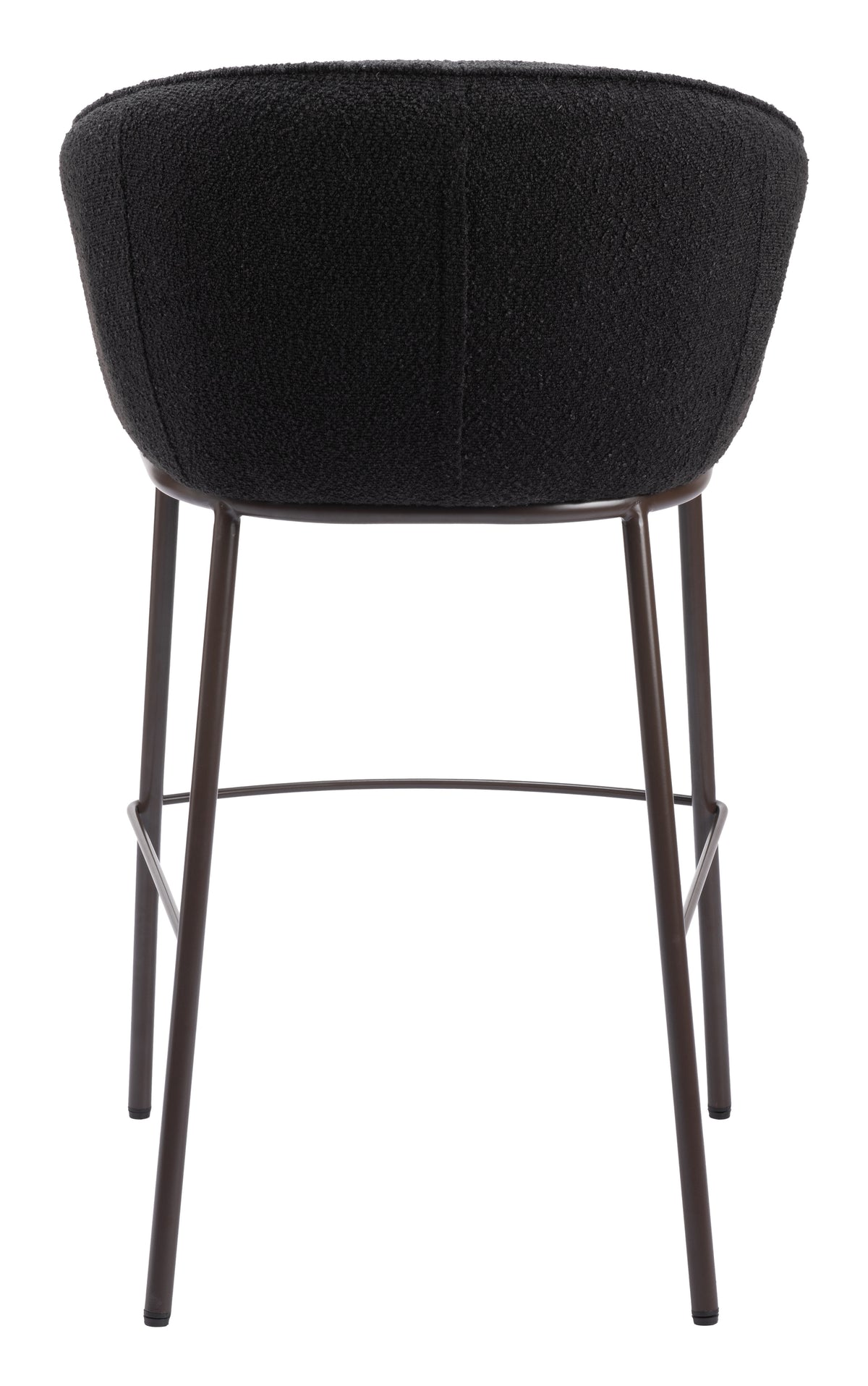 Zuo Essen Barstool – Black & Bronze
