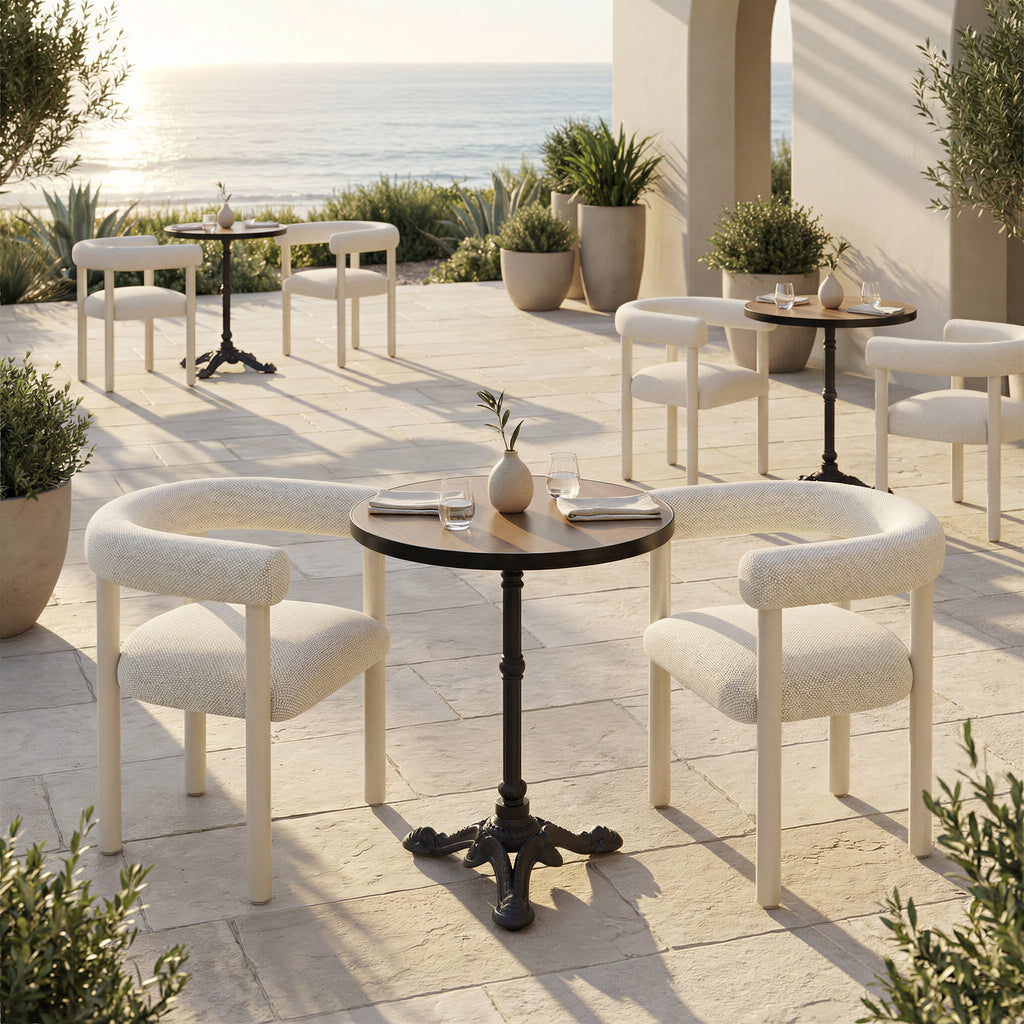 Zuo Gazebo Outdoor Dining Table – Walnut