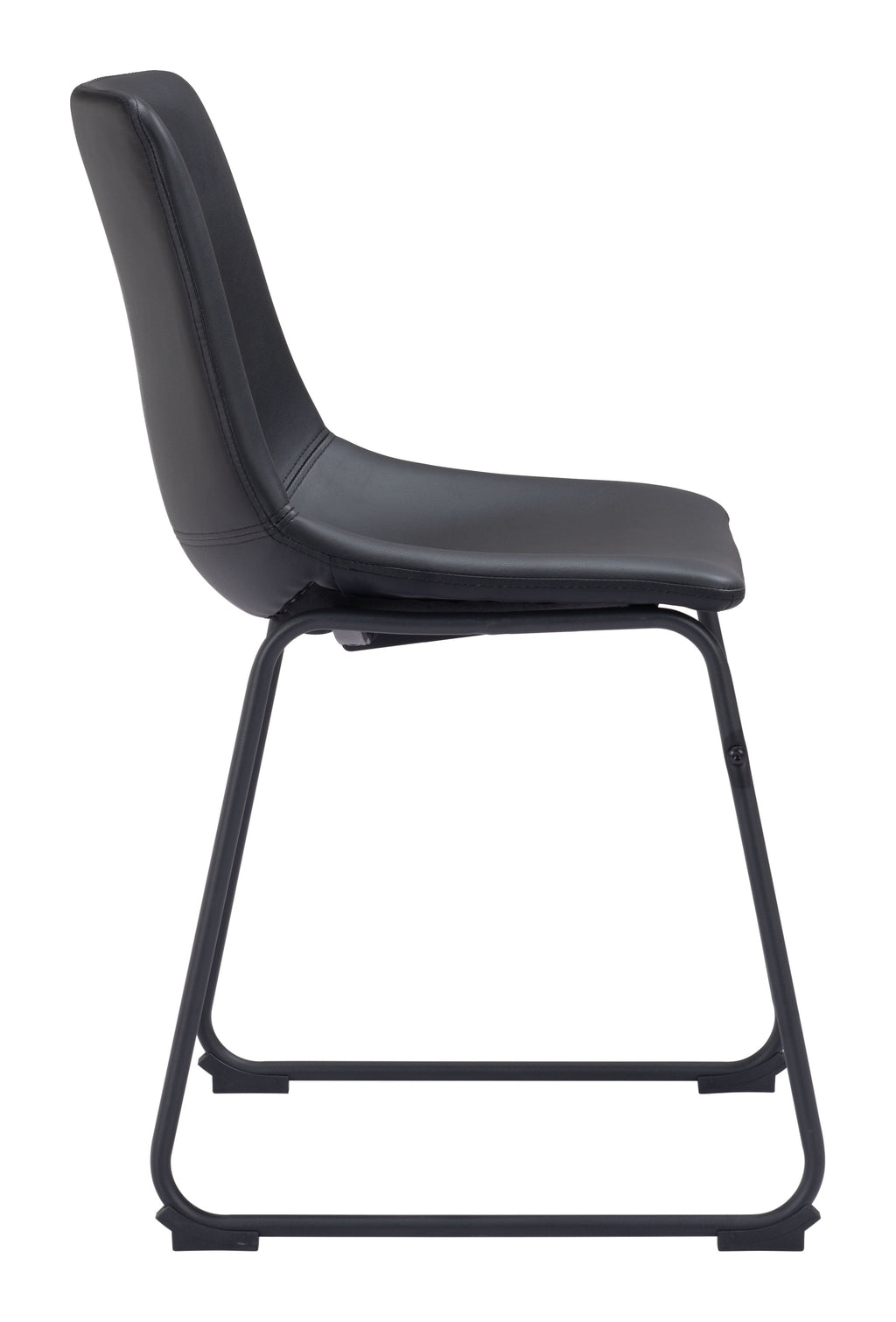 Zuo Smart Dining Chair Set of 2 – Black