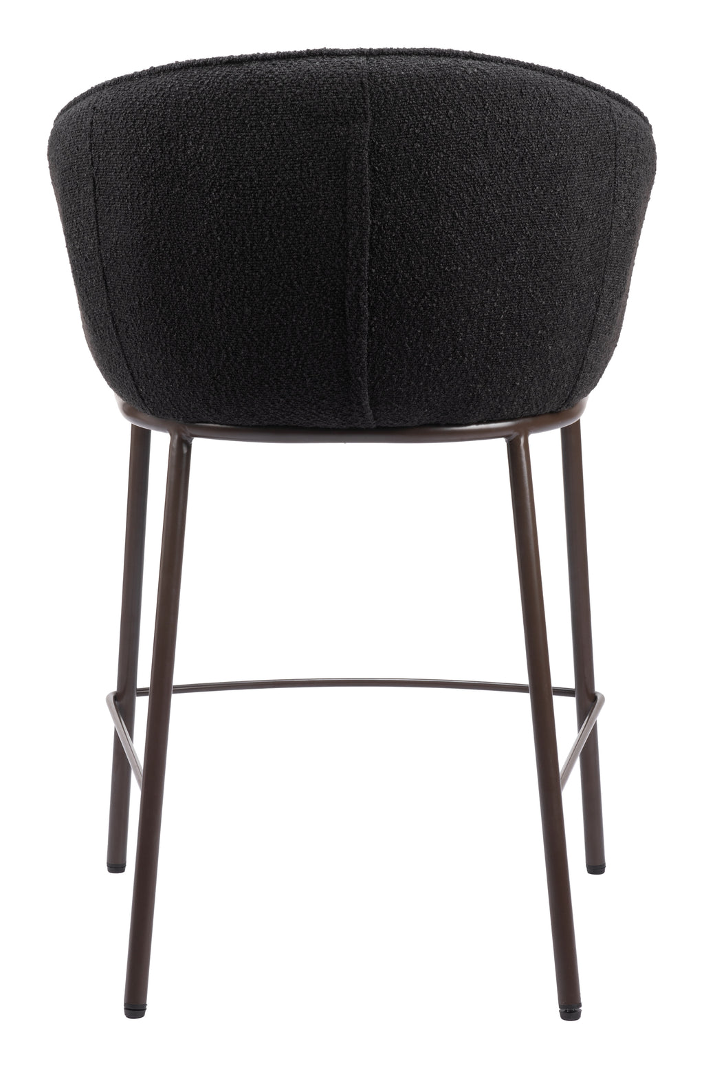 Zuo Essen Counter Stool – Black & Bronze