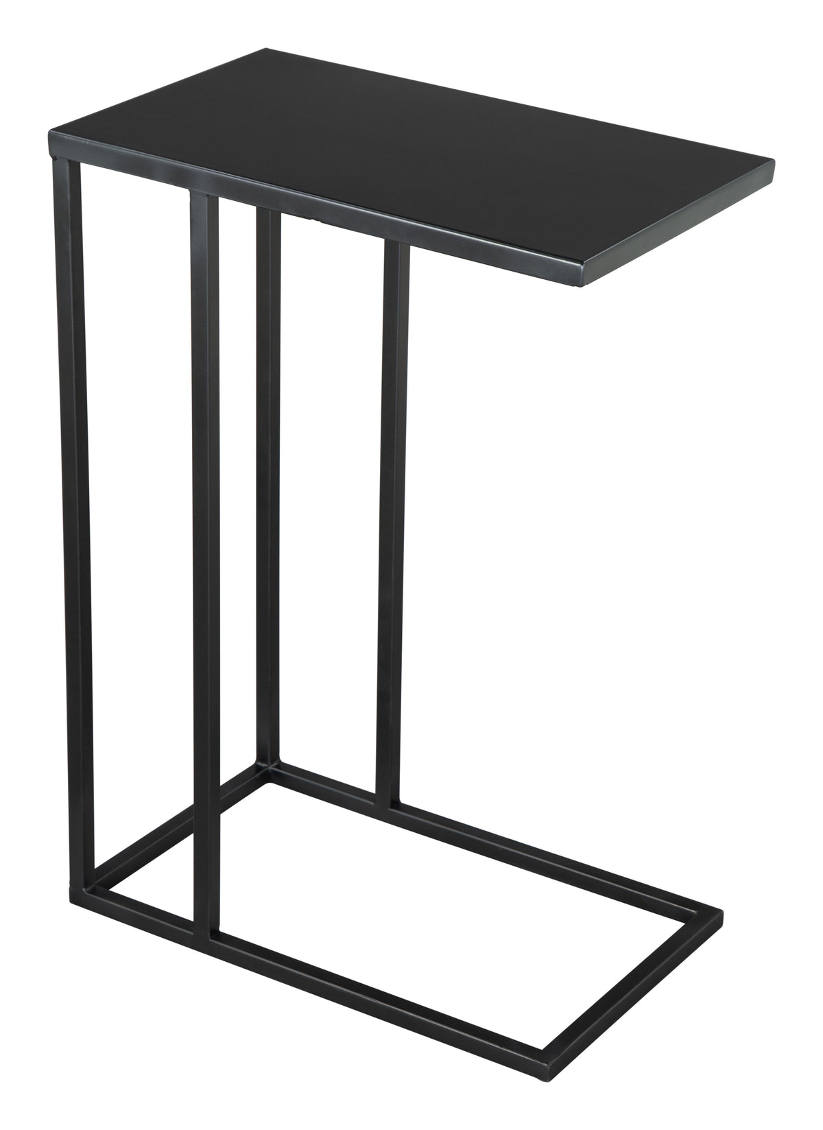 Zuo Atom C-Shape Side Table – Black