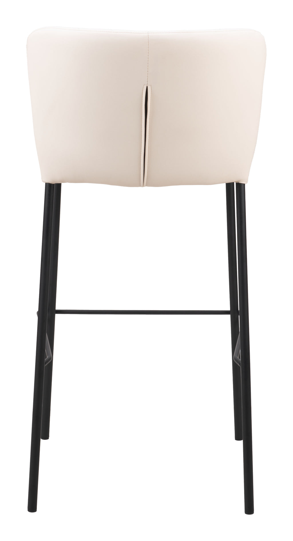 Zuo Linz Barstool Set of 2 – Cream