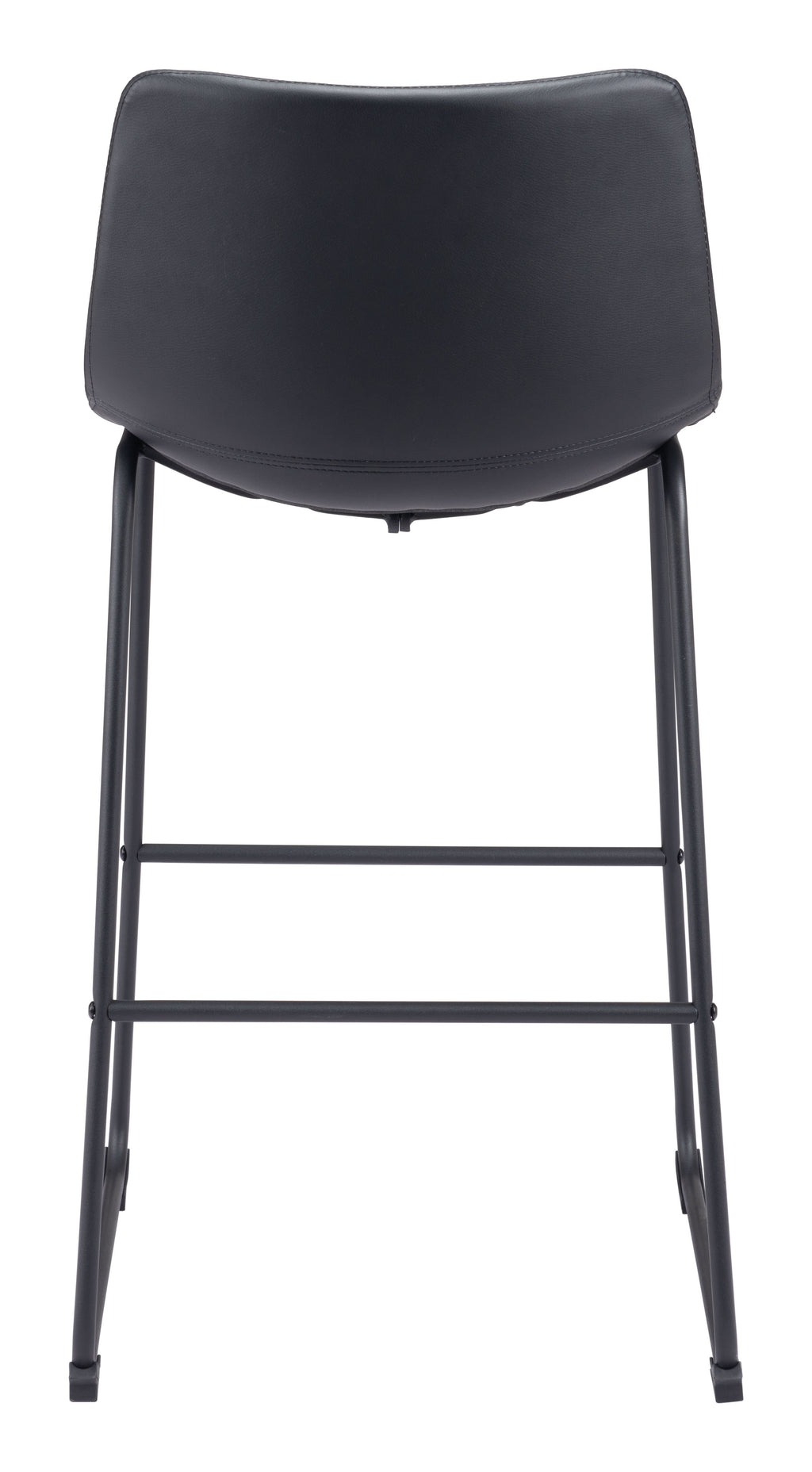 Zuo Smart Barstool Set of 2 – Black