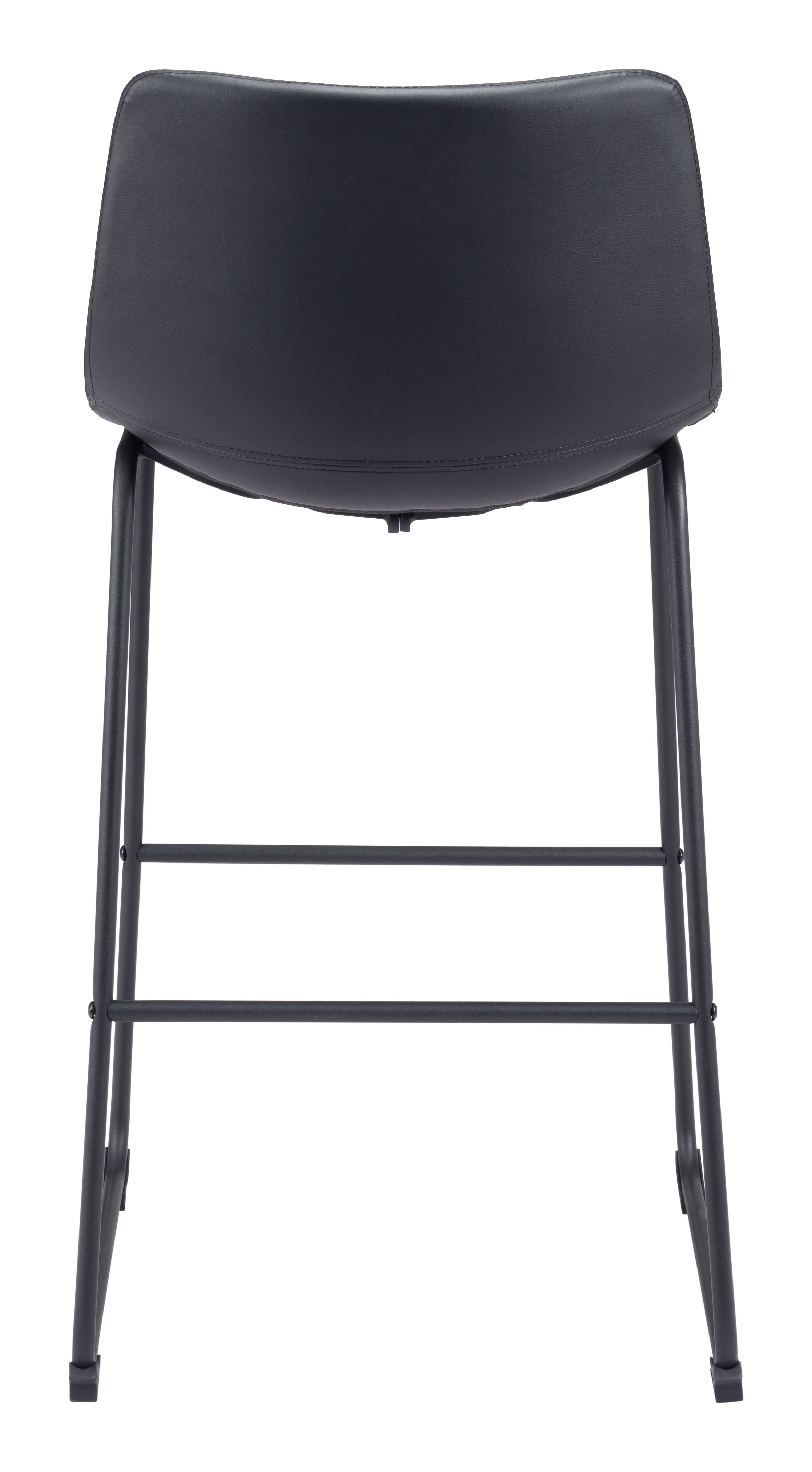 Zuo Smart Barstool Set of 2 – Black