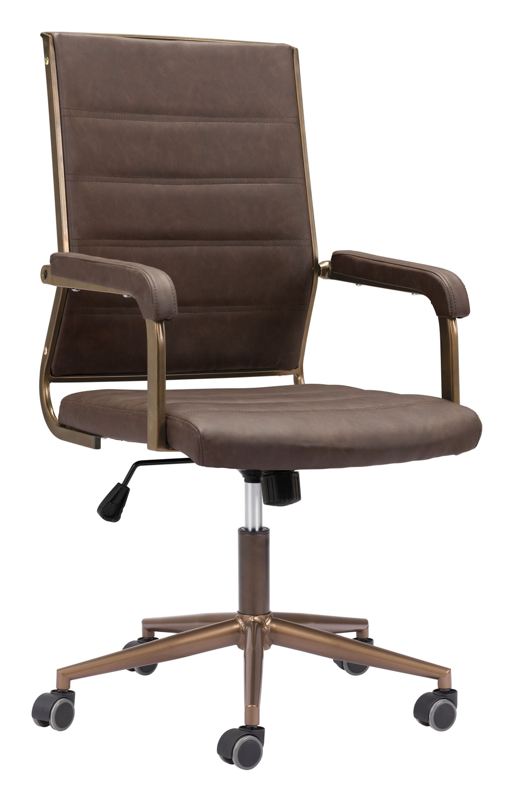 Zuo Auction Executive Office Chair – Espresso