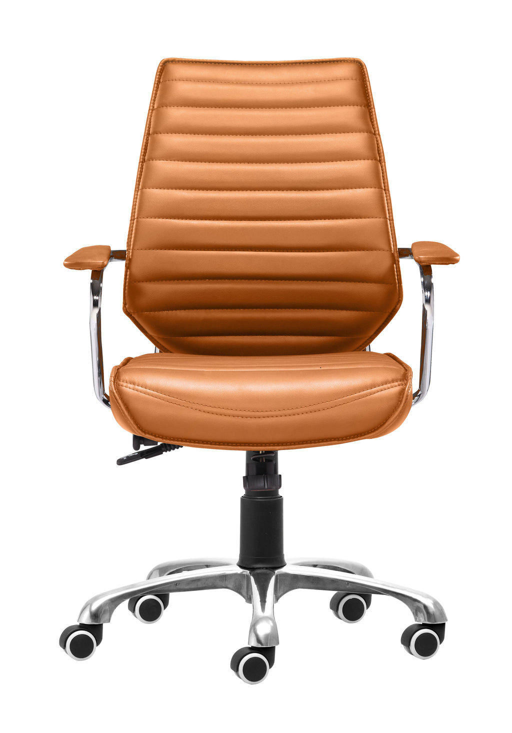 Zuo Enterprise Low-Back Office Chair – Terracotta