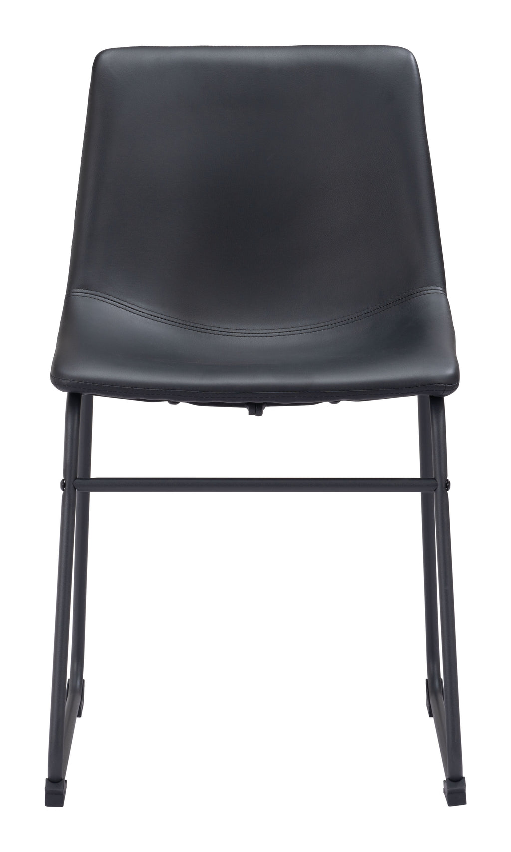 Zuo Smart Dining Chair Set of 2 – Black