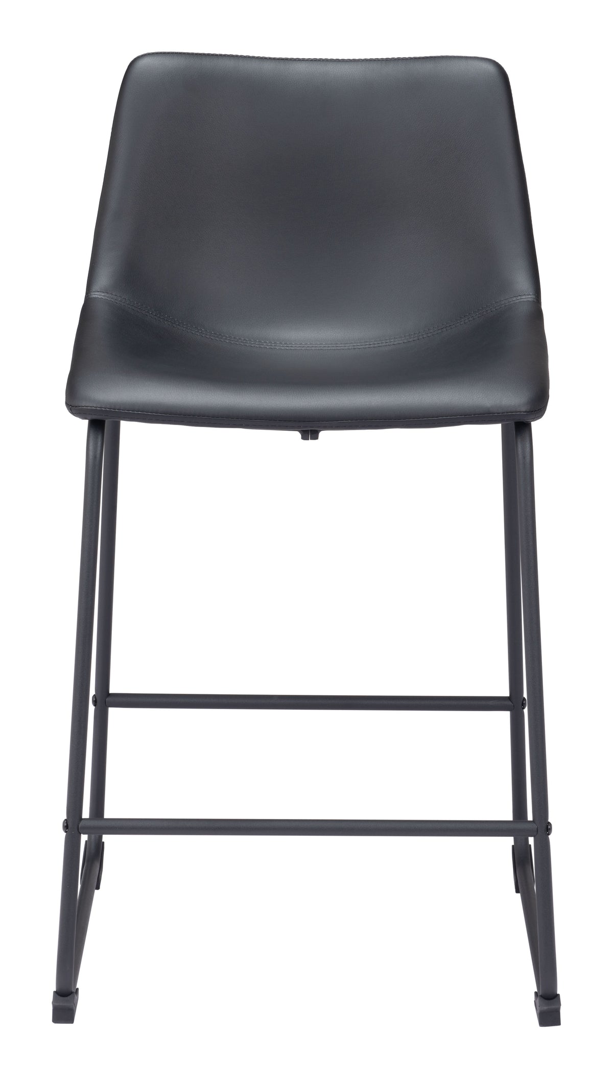 Zuo Smart Counter Stool Set of 2 – Black