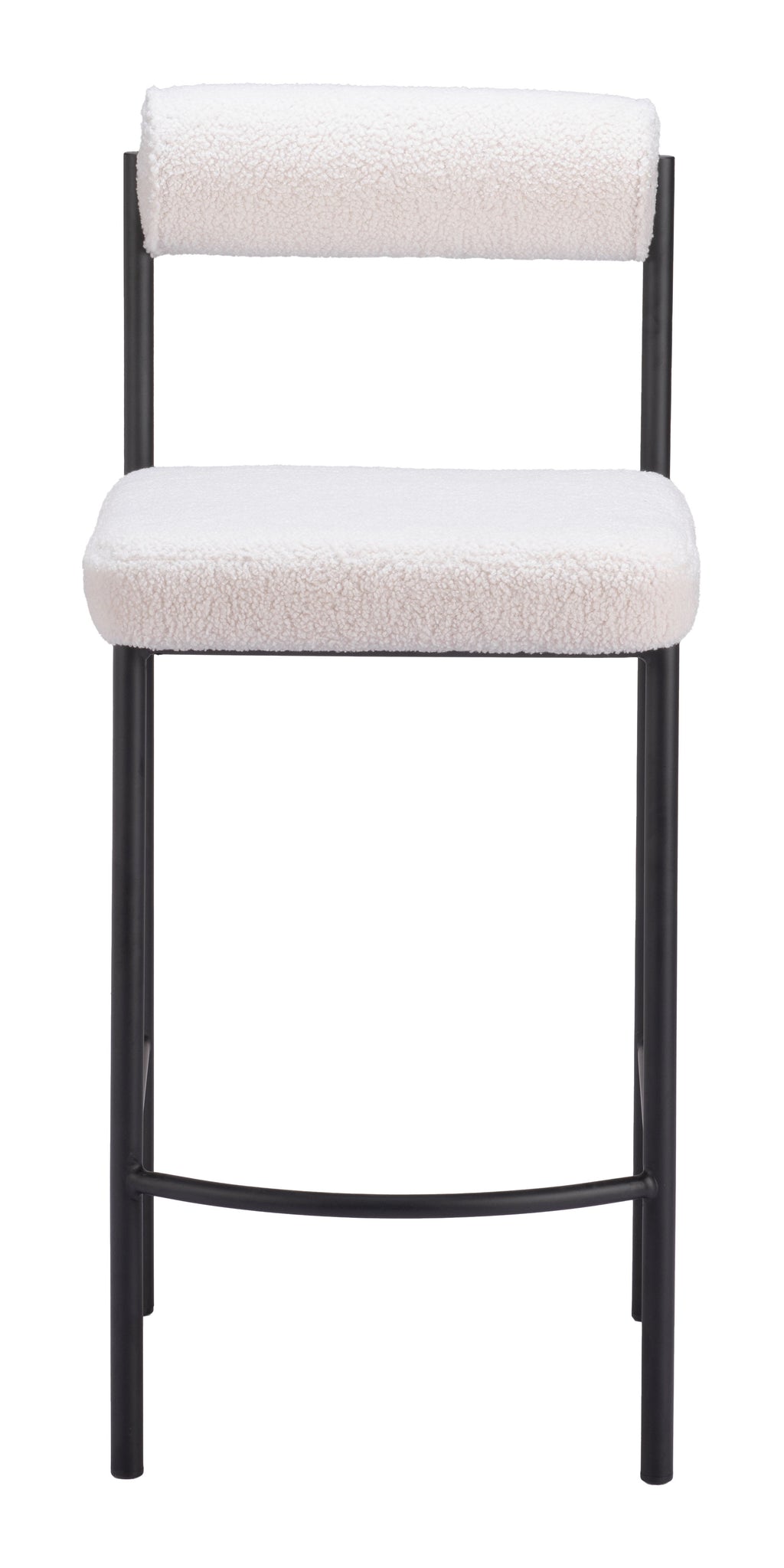 Zuo Livorno Counter Stool Set of 2 – Ivory
