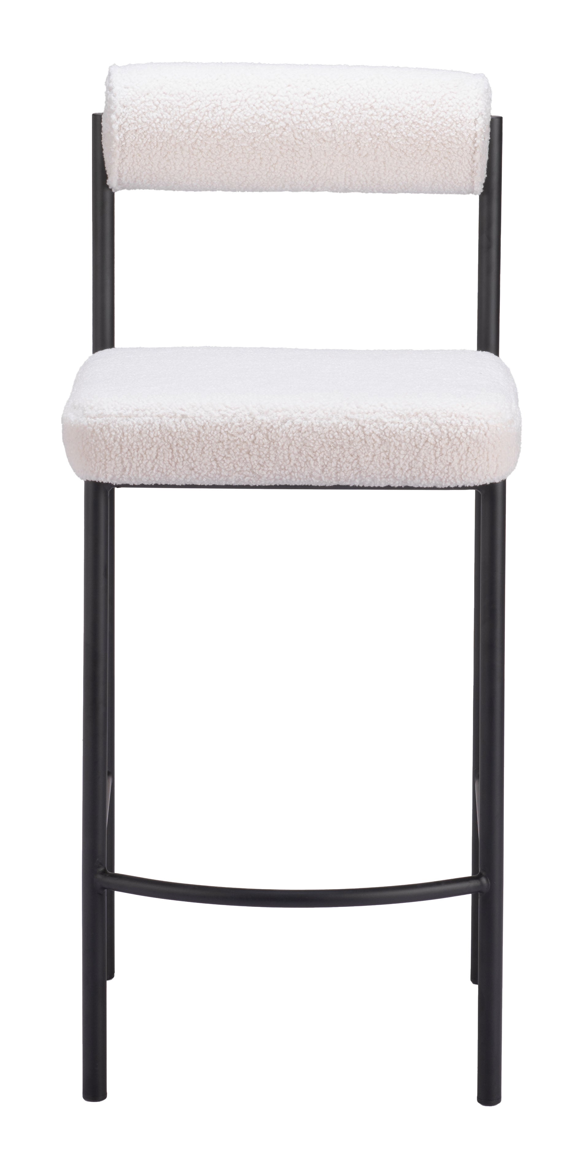 Zuo Livorno Counter Stool Set of 2 – Ivory