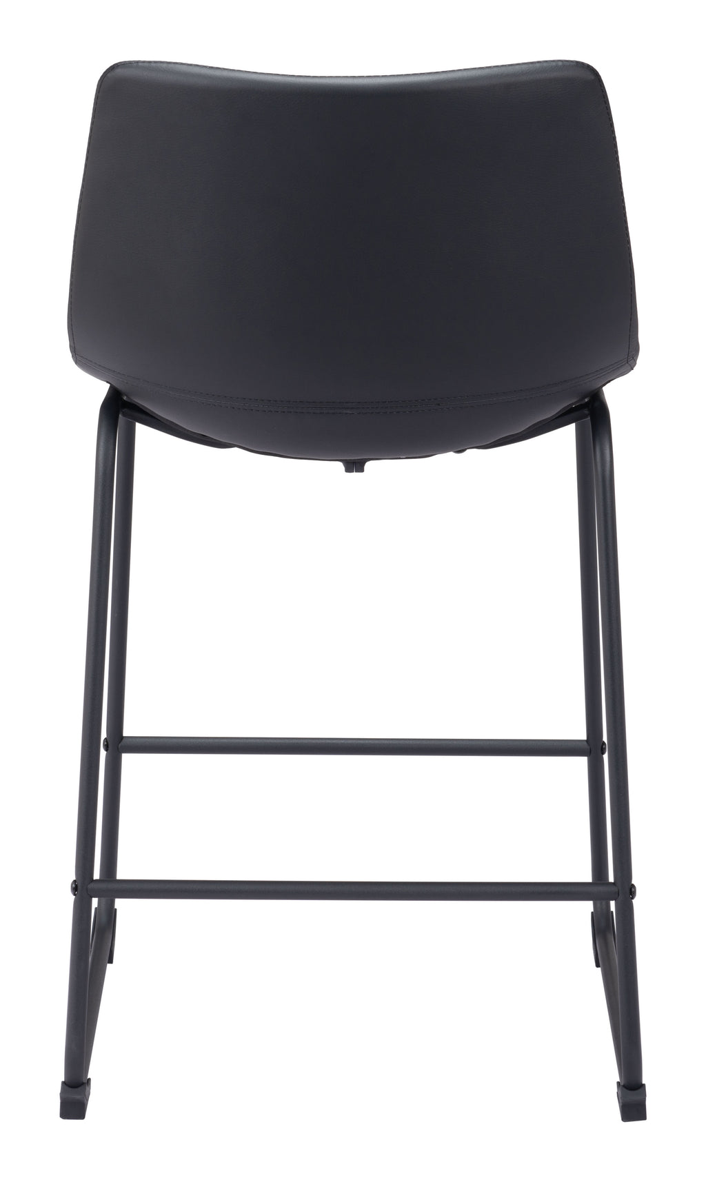 Zuo Smart Counter Stool Set of 2 – Black