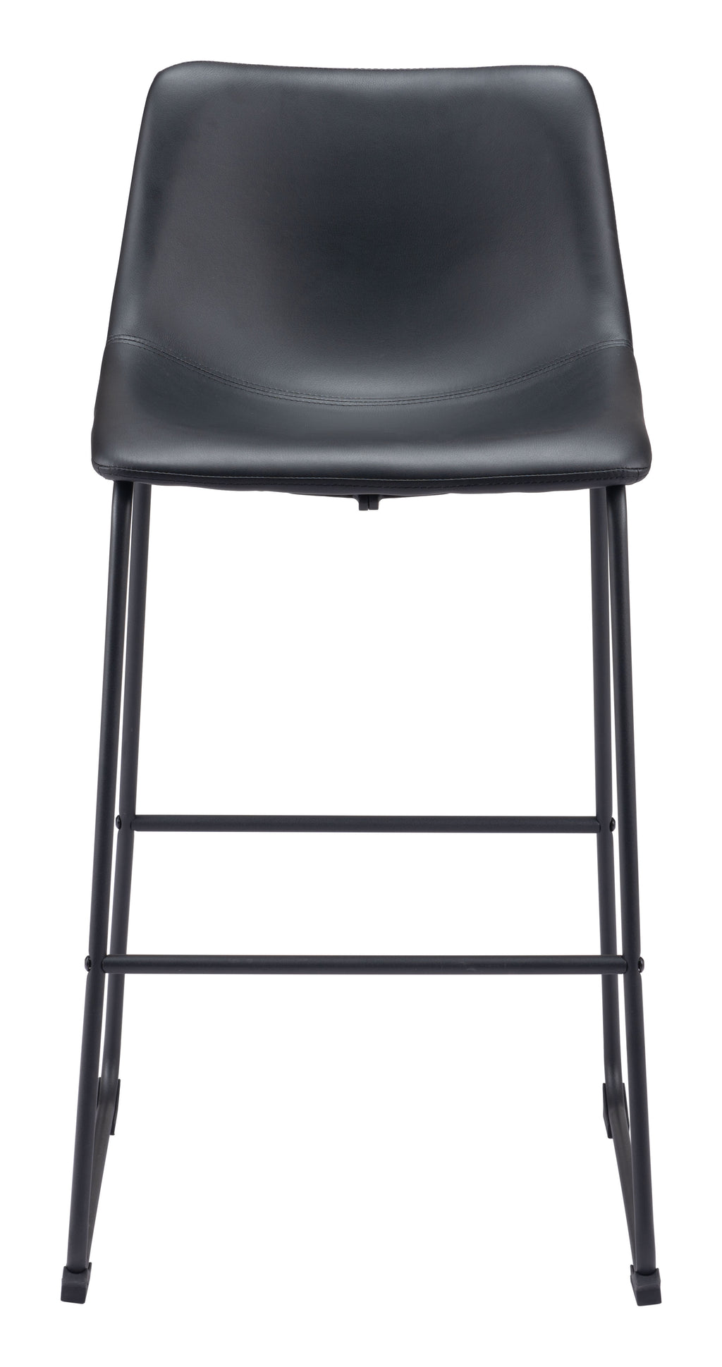 Zuo Smart Barstool Set of 2 – Black