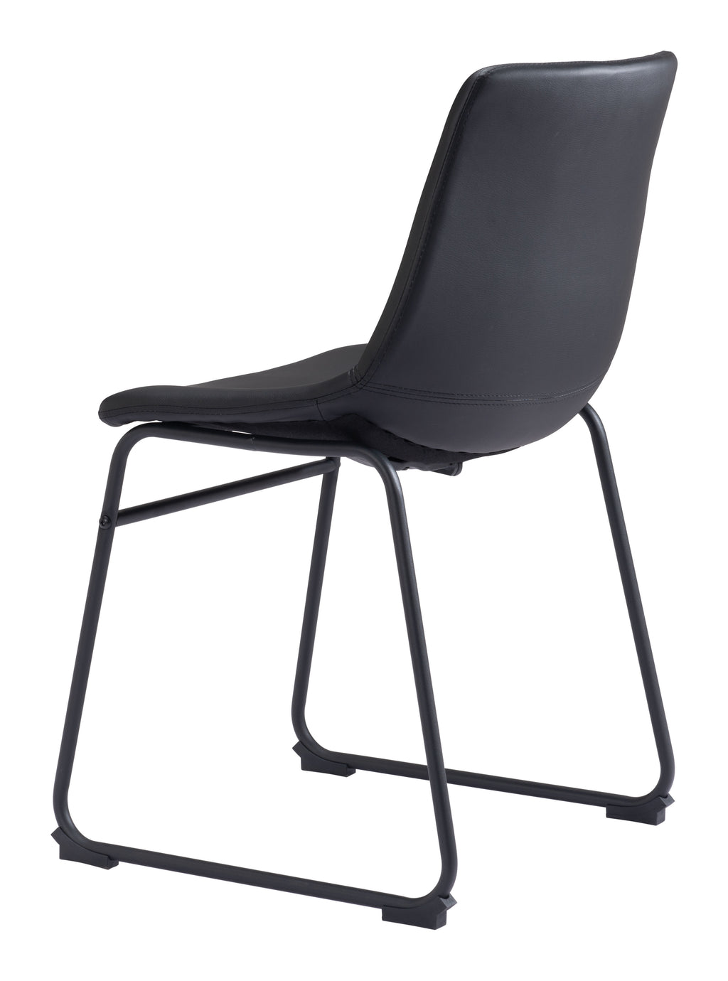 Zuo Smart Dining Chair Set of 2 – Black