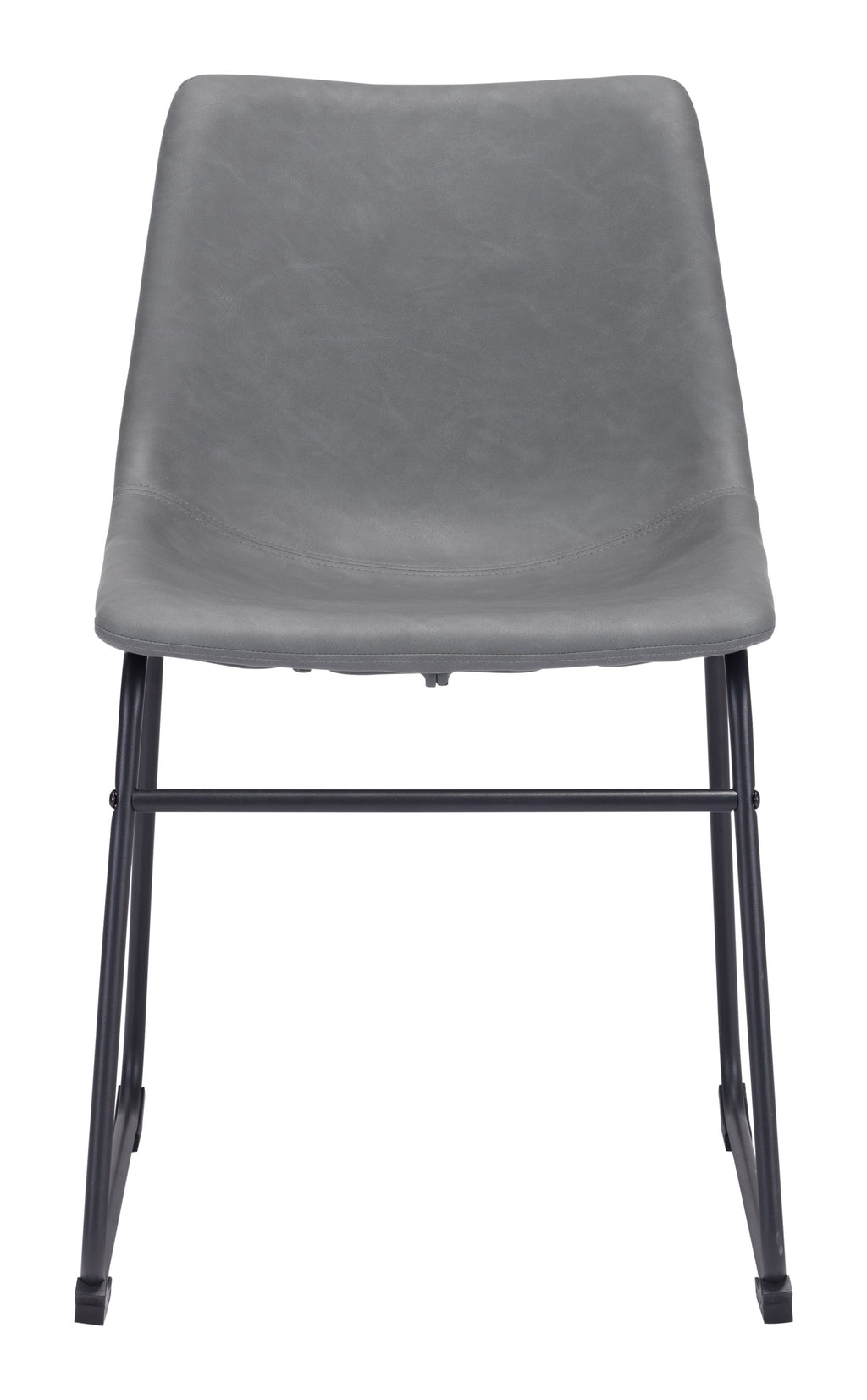 Zuo Smart Dining Chair Set of 2 – Charcoal