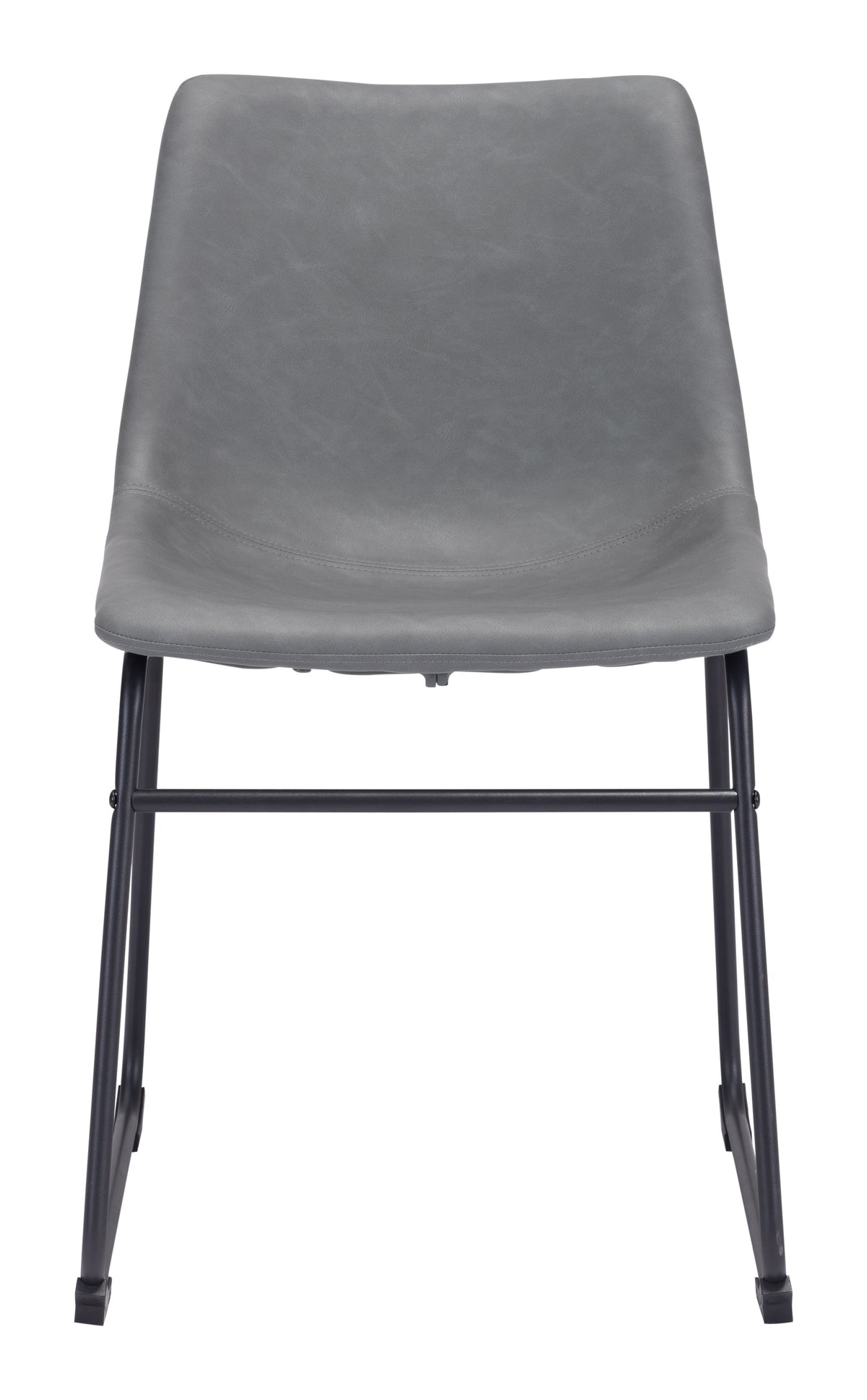 Zuo Smart Dining Chair Set of 2 – Charcoal