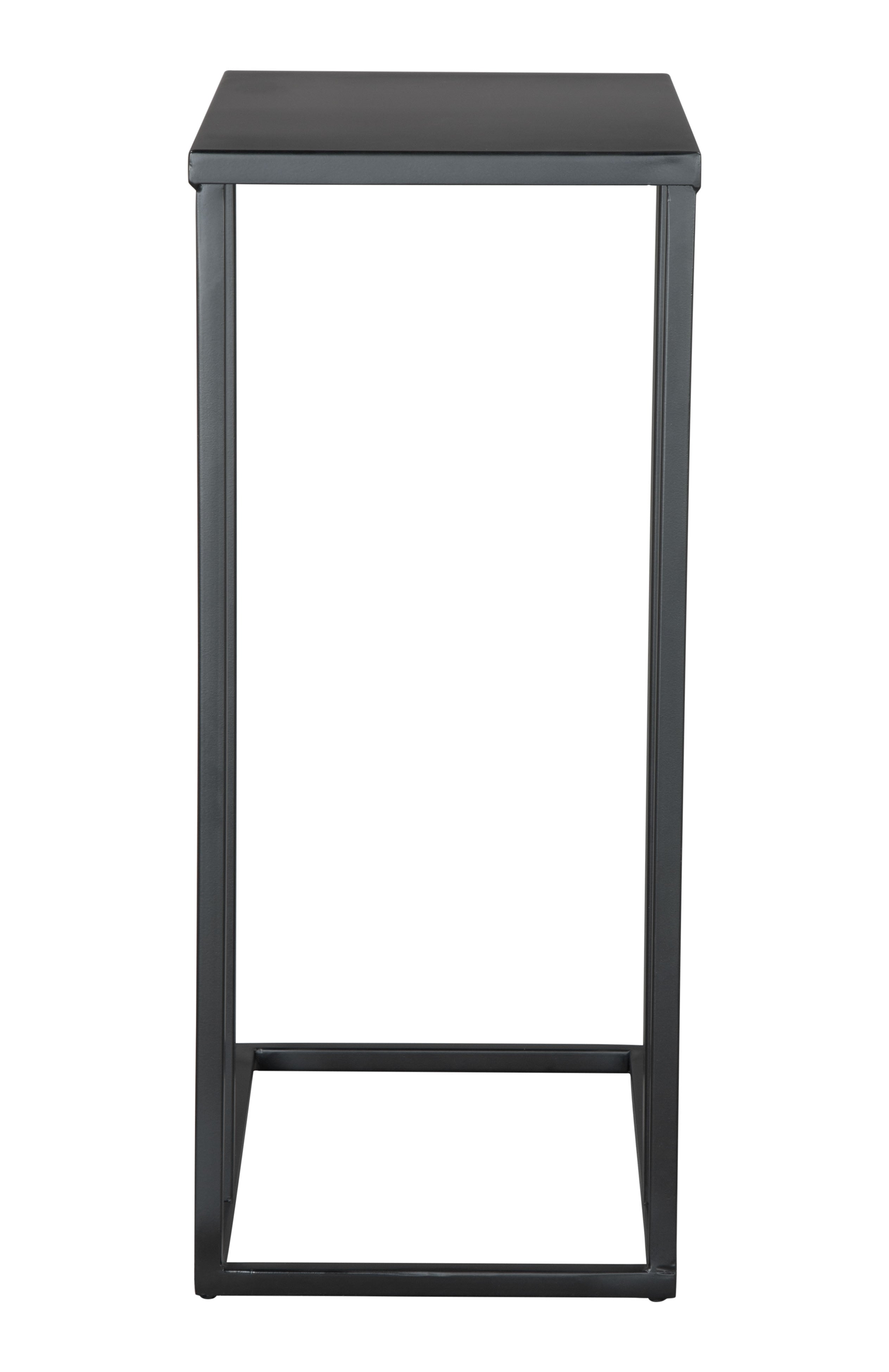 Zuo Atom C-Shape Side Table – Black