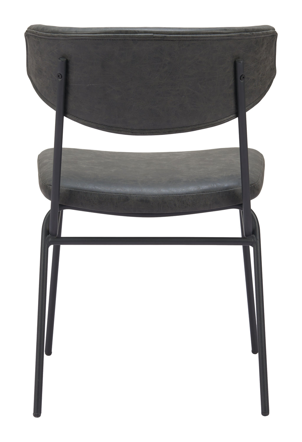 Zuo Charon Dining Chair Set of 2 – Vintage Black