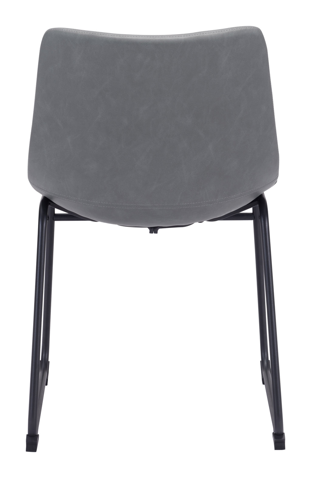 Zuo Smart Dining Chair Set of 2 – Charcoal
