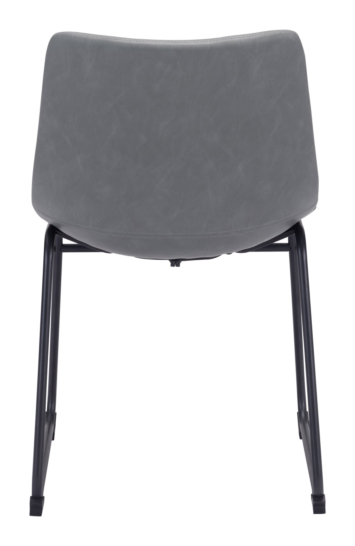 Zuo Smart Dining Chair Set of 2 – Charcoal