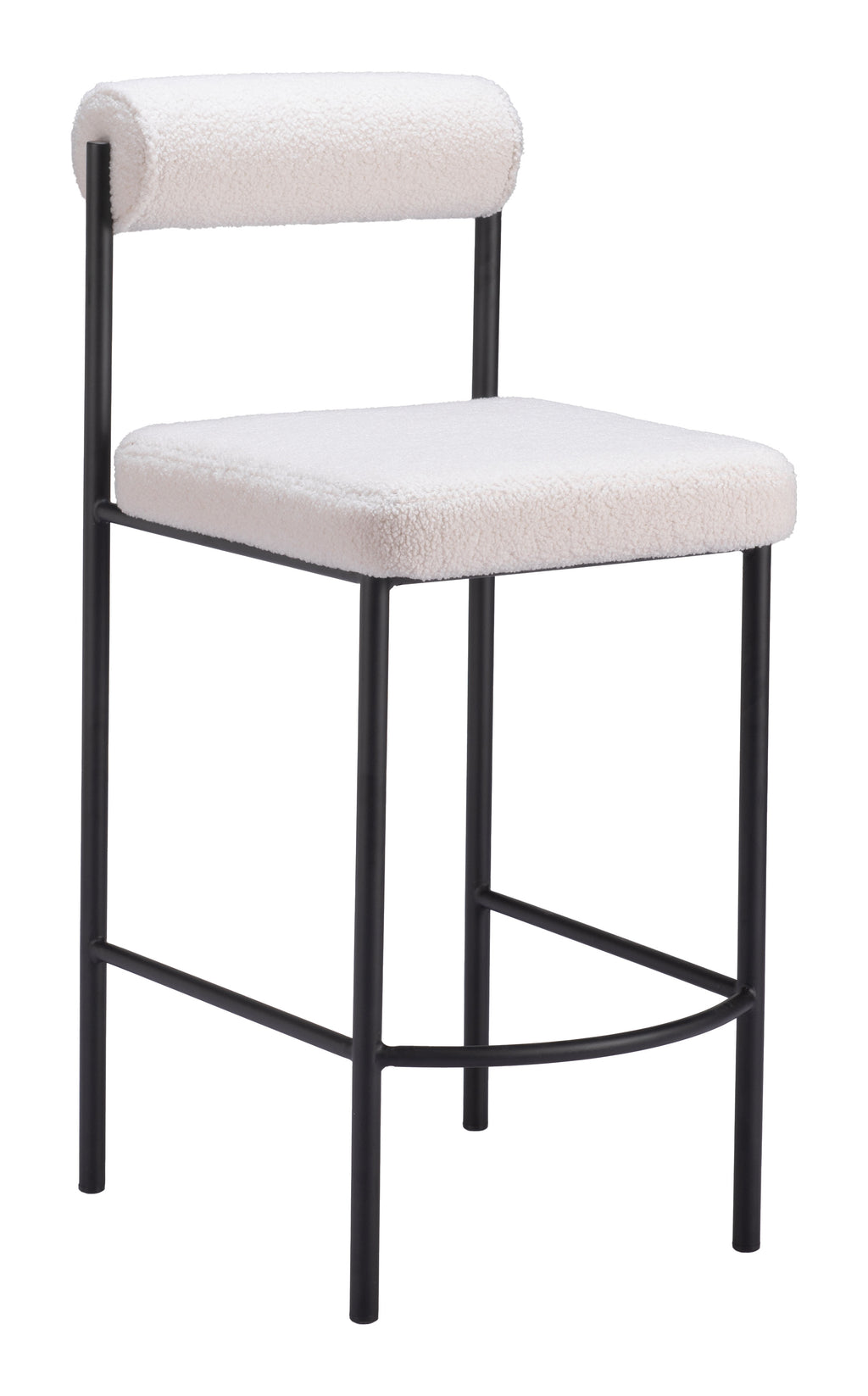 Zuo Livorno Counter Stool Set of 2 – Ivory