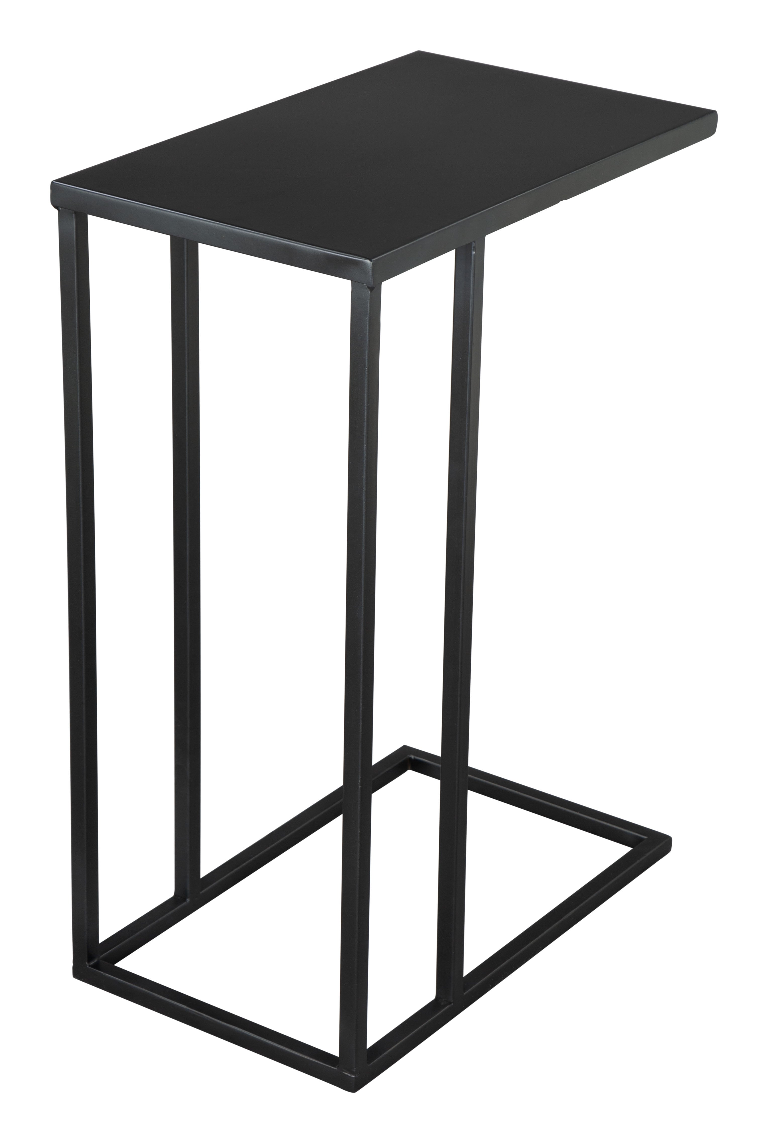 Zuo Atom C-Shape Side Table – Black