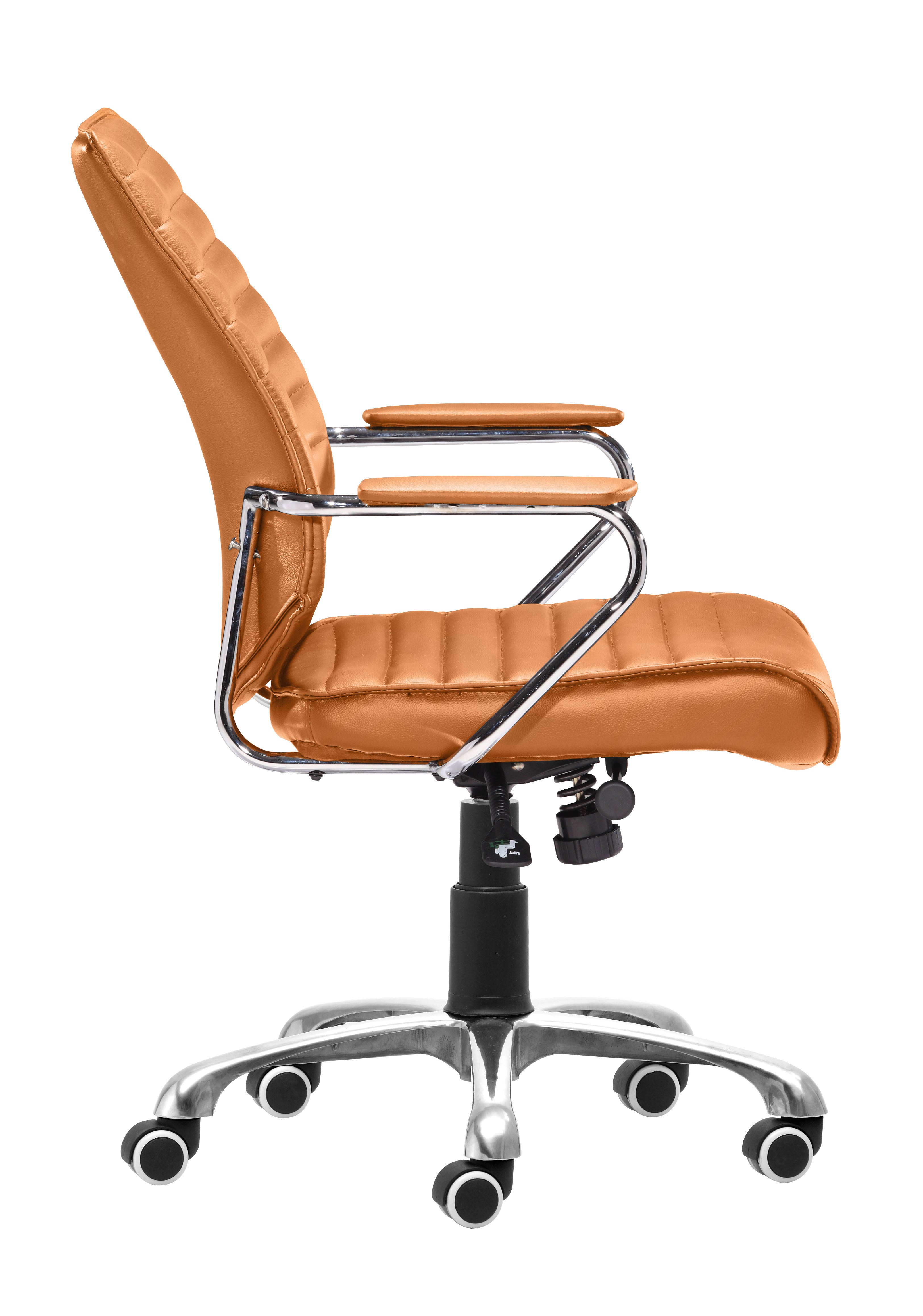 Zuo Enterprise Low-Back Office Chair – Terracotta