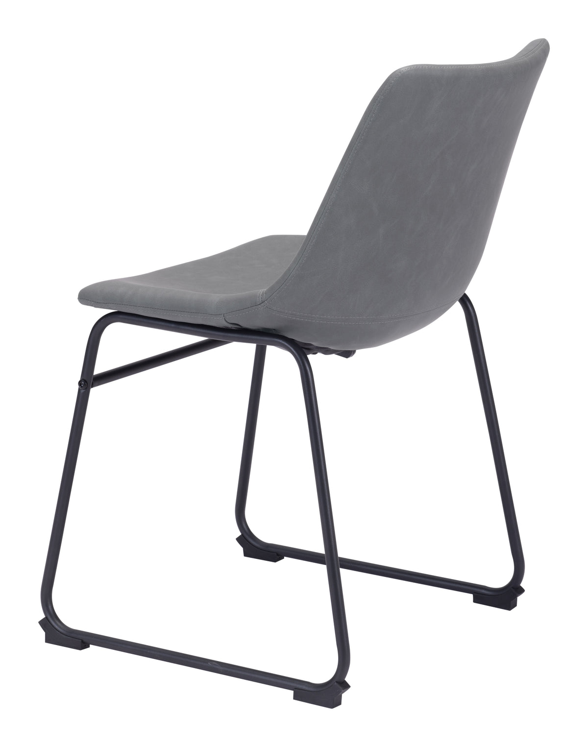 Zuo Smart Dining Chair Set of 2 – Charcoal