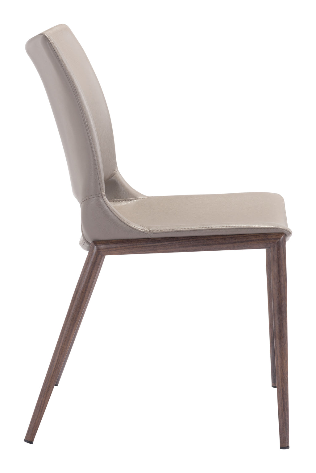 Zuo Ace Dining Chair Set of 2 – Brown & Walnut