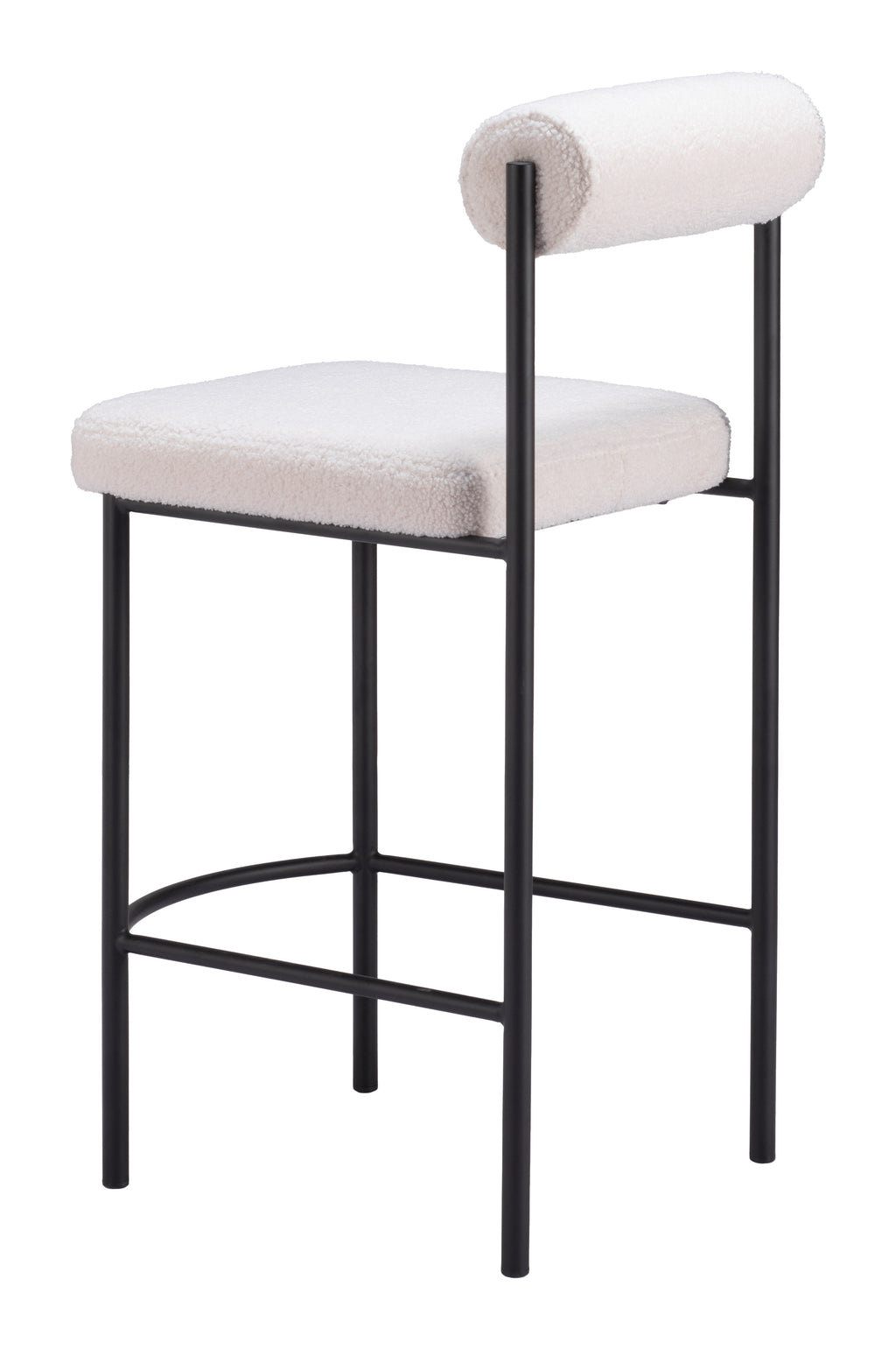 Zuo Livorno Counter Stool Set of 2 – Ivory