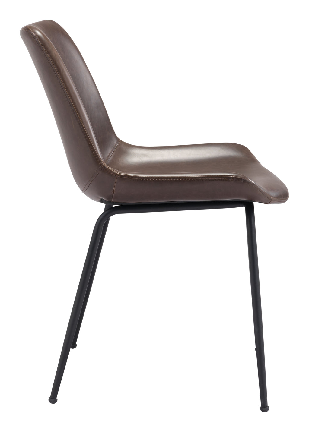 Zuo Byron Dining Chair Set of 2 – Brown