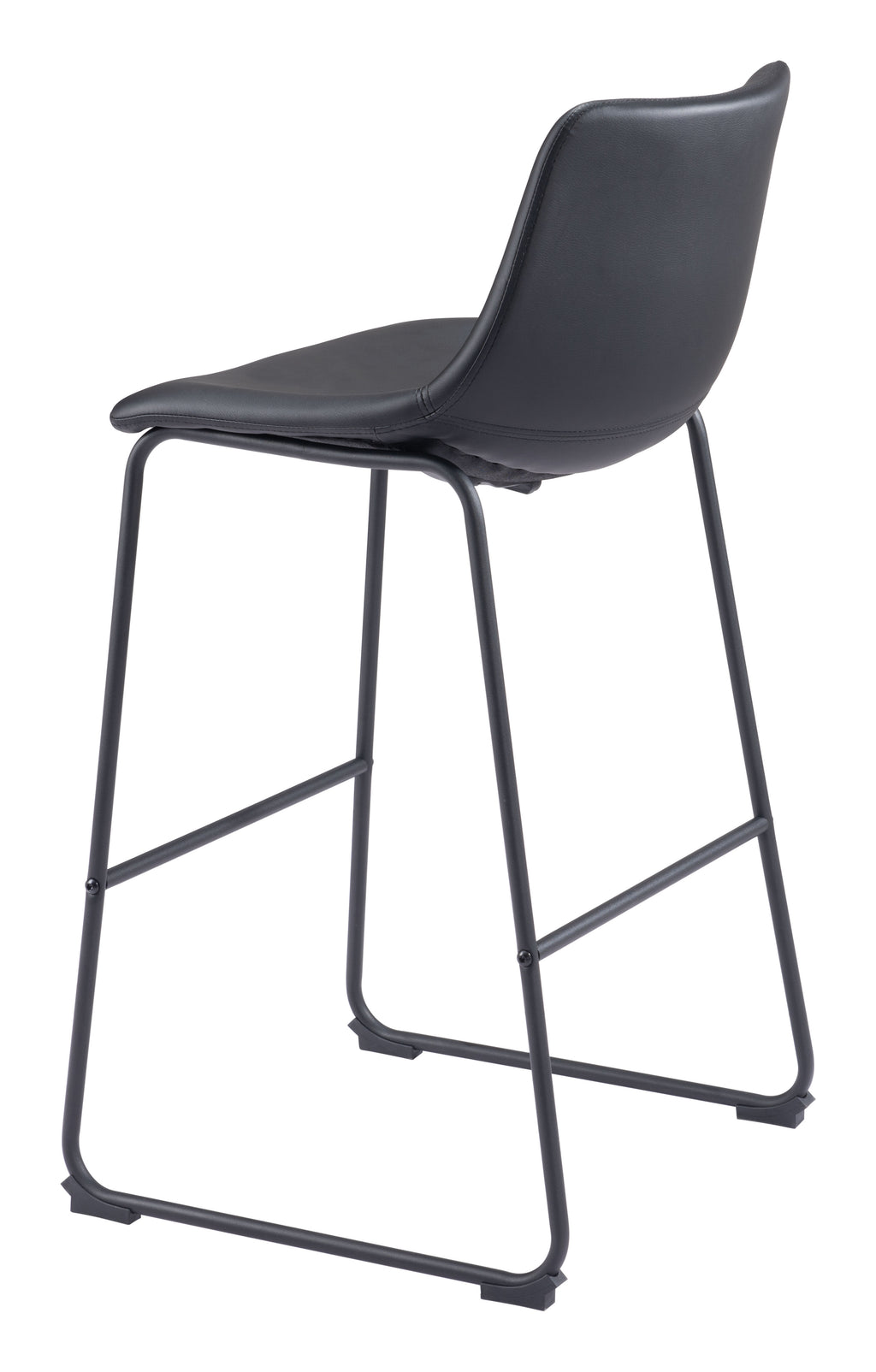 Zuo Smart Barstool Set of 2 – Black