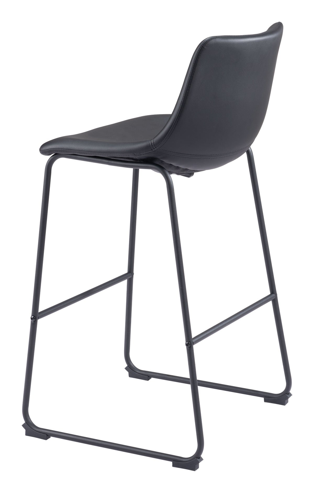 Zuo Smart Barstool Set of 2 – Black