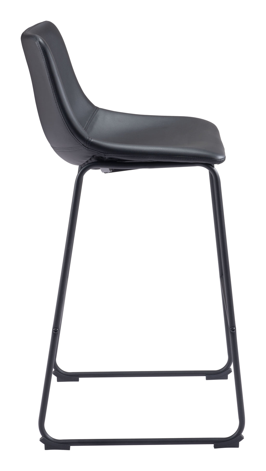 Zuo Smart Barstool Set of 2 – Black
