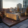Leisurecraft Canadian Timber The Flow Cold Plunge in knotty cedar