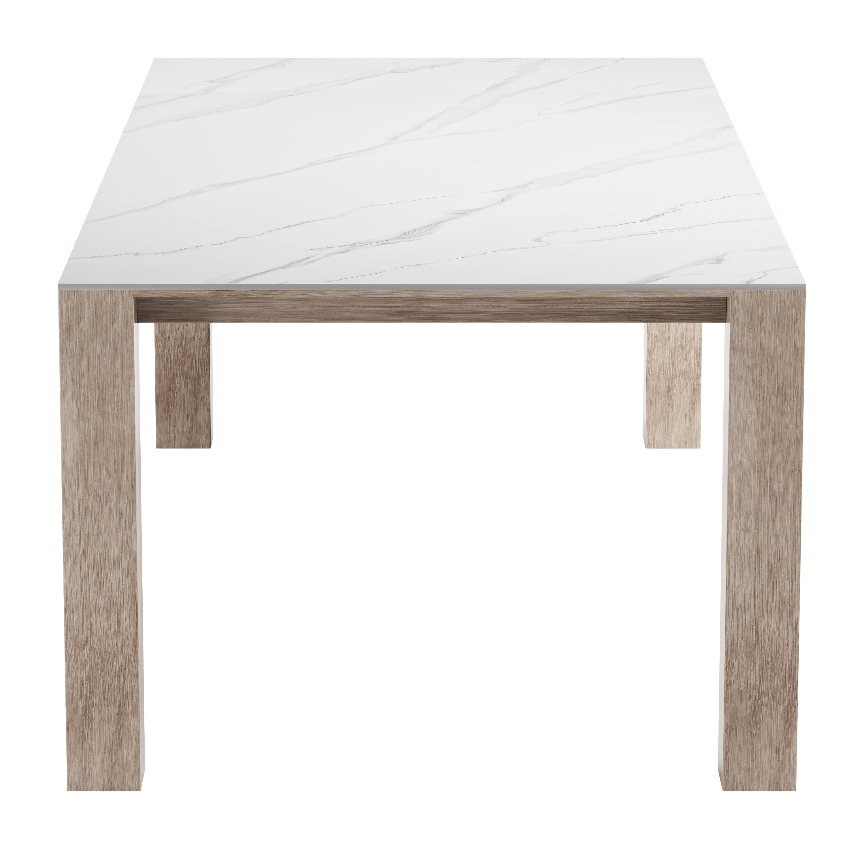Zuo Leilani Rectangular Dining Table White
