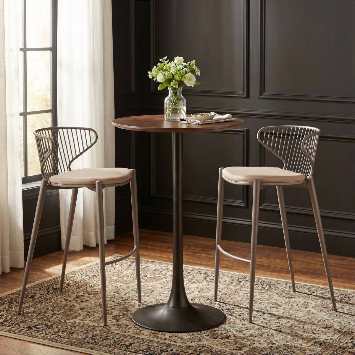 Zuo Auray Bar Table Brown