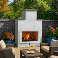 Cal Flame Indio - Contemporary Outdoor Gas Fireplace