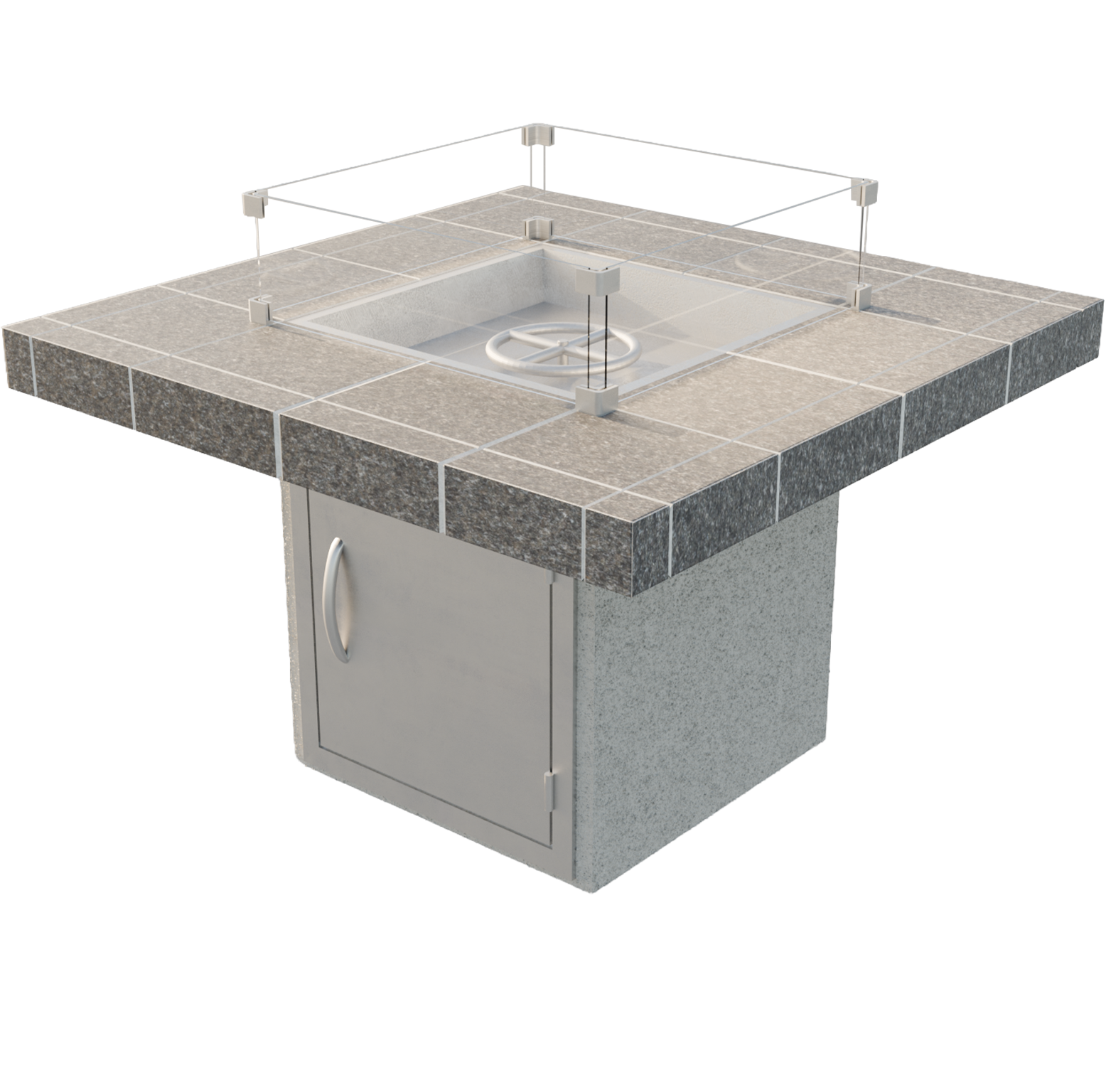 Cal Flame Mesa S201M outdoor gas fire pit