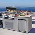 Cal Flame Tropical Q PV6016 BBQ island
