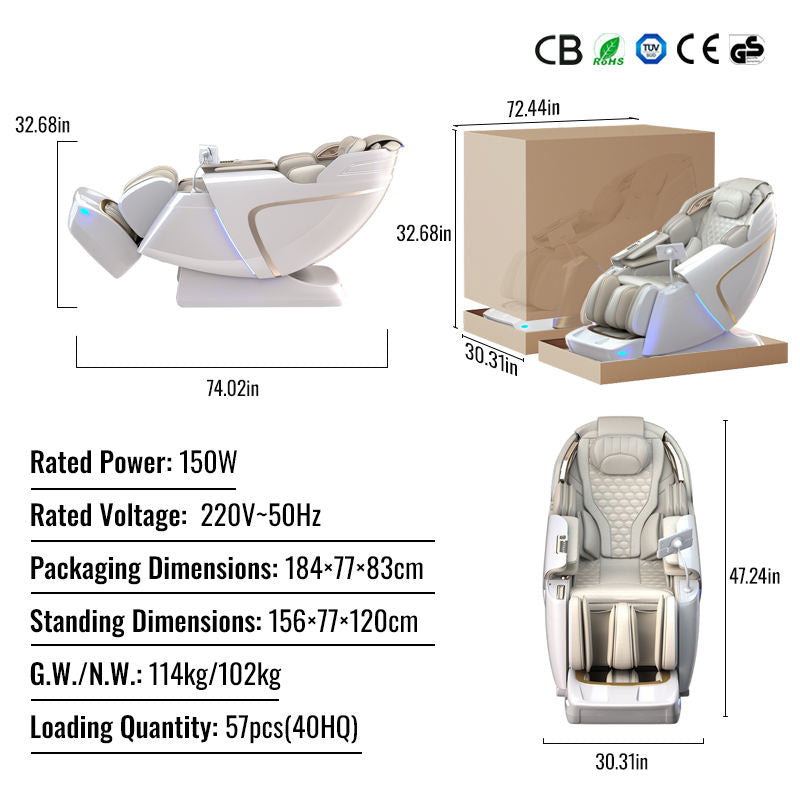 TruComfort NeuroLuxe SL 4D massage chair feature