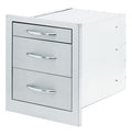 Cal Flame 3-Drawer Wide Storage — Cal Flame BBQ08866