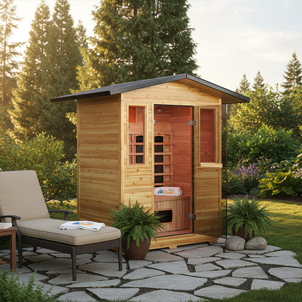 Cal Saunas Solara-Outdoor infrared sauna