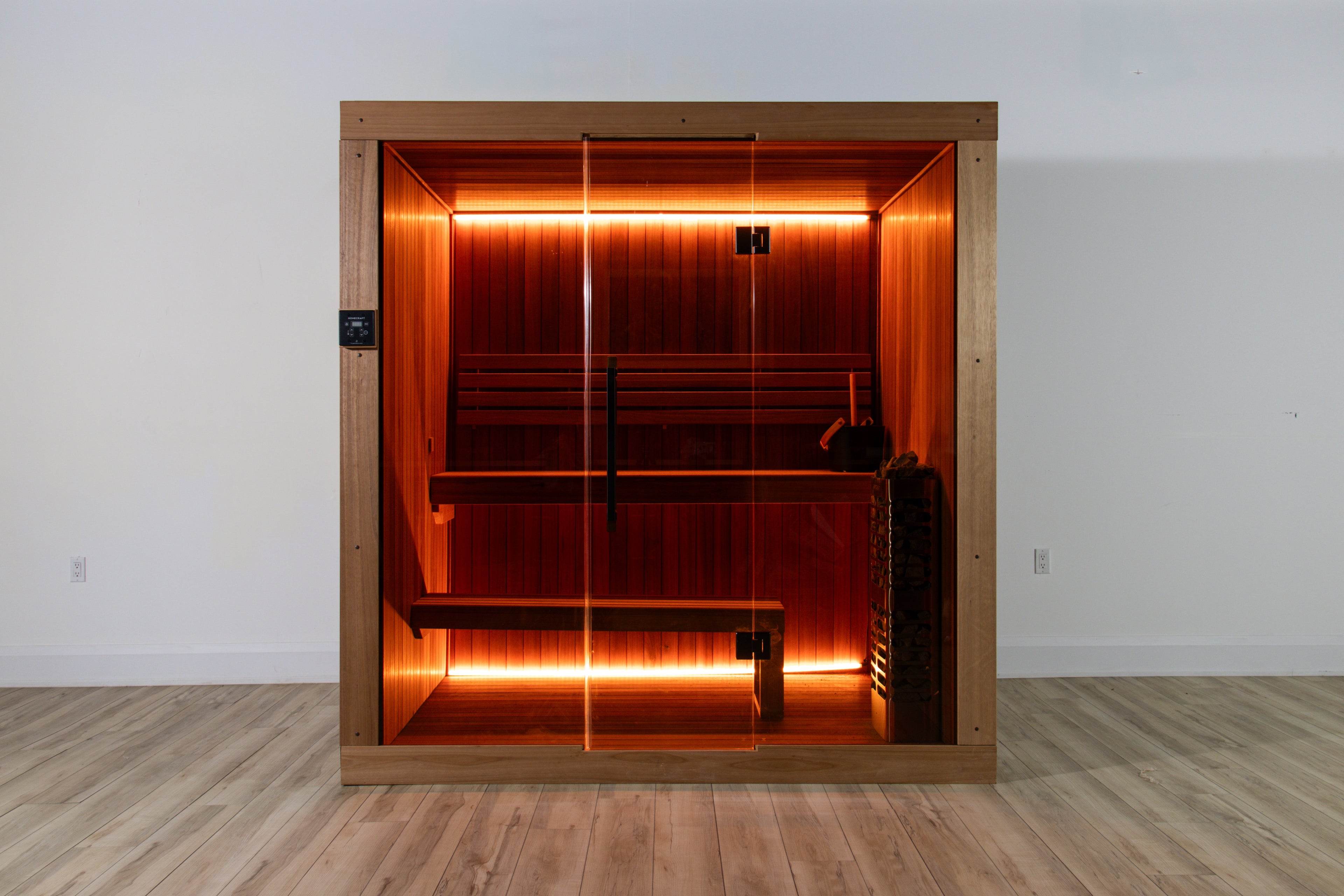 Leisurecraft CT Element Studio sauna exterior