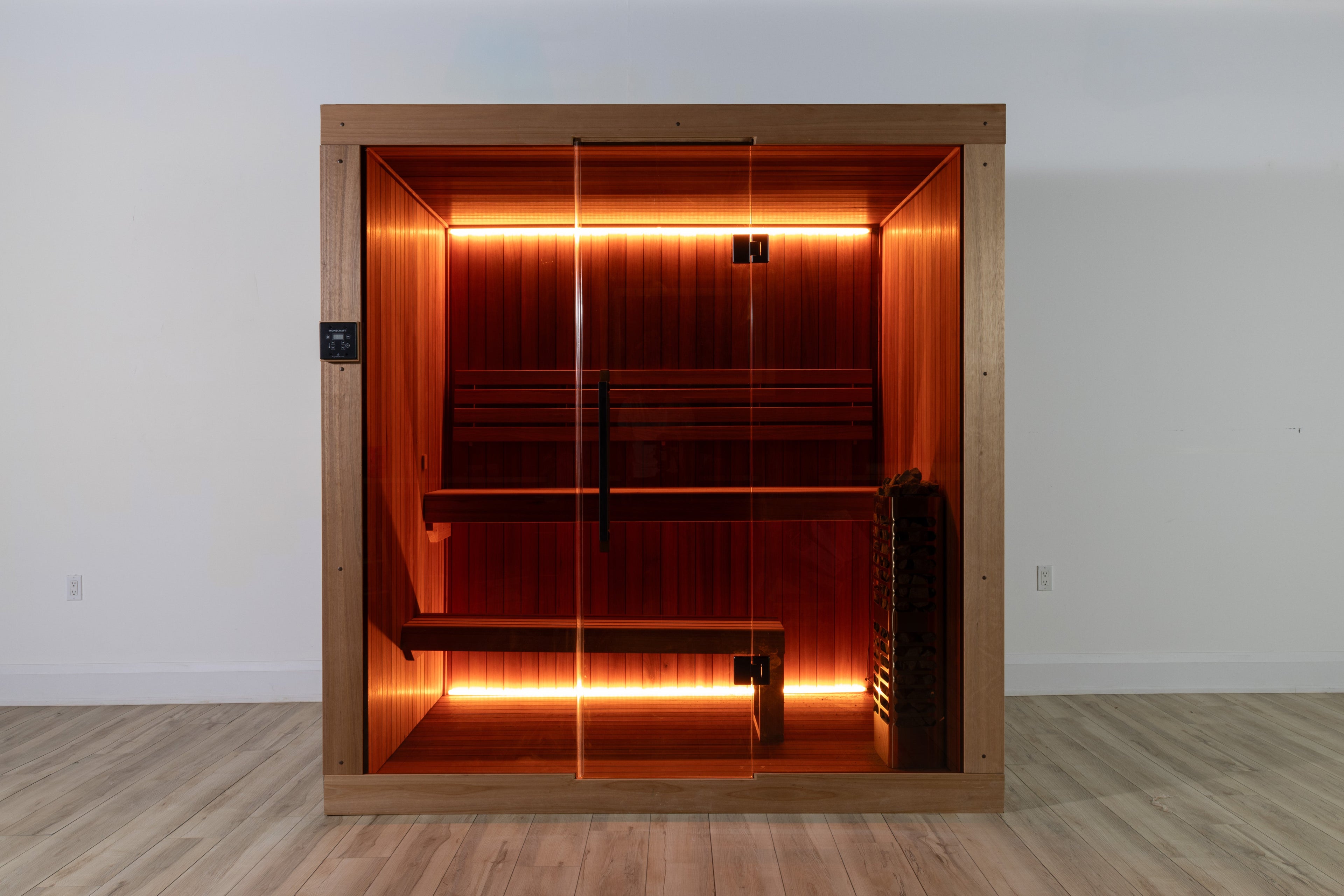 Leisurecraft CT Element Studio sauna detail
