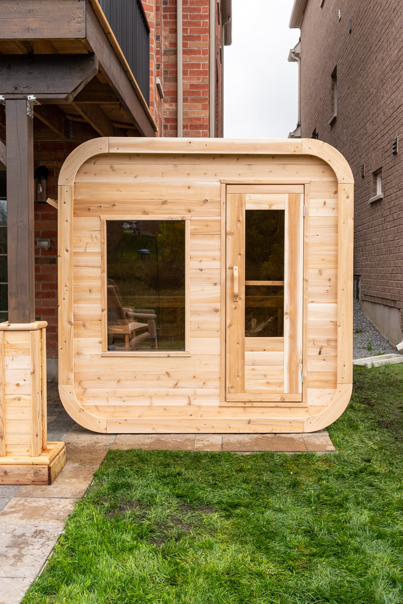 Leisurecraft CT Luna sauna exterior
