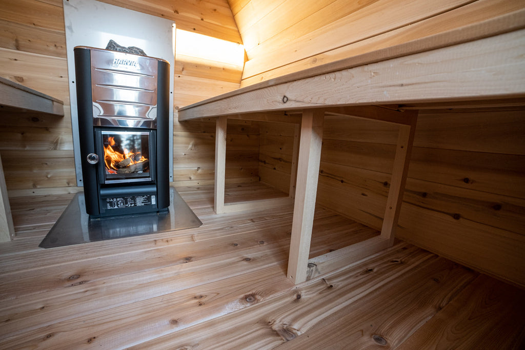 Leisurecraft CT MiniPOD sauna detail